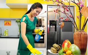phong tục dọn dẹp nhà cửa cuối năm